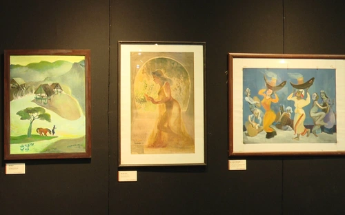 Họa sĩ Phan Ngọc Khuê: Hơn 40 năm bền bỉ dệt họa di sản dân tộc