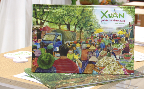 Hàn Quốc mua bản quyền cuốn “Xuân gọi bầu trời nhuộm nắng”