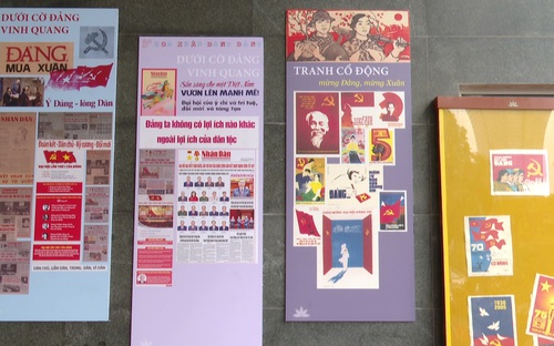 Khai mạc trưng bày chuyên đề 'Từ trang nhất đến trang sử – Xuân đất nước, Đảng soi đường'