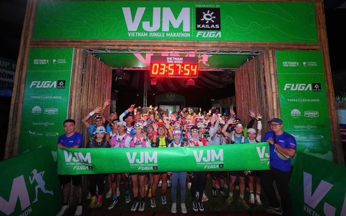 1.500 VĐV tranh tài tại Giải chạy Marathon băng rừng Việt Nam 2026