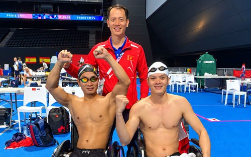 Đoàn Việt Nam có huy chương vàng đầu tiên tại Asian Para Games 2026