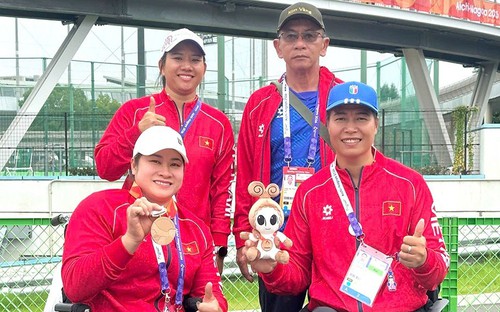 Nguyễn Thị Ngọc Thúy giành huy chương thứ hai tại Asian Para Games 2026