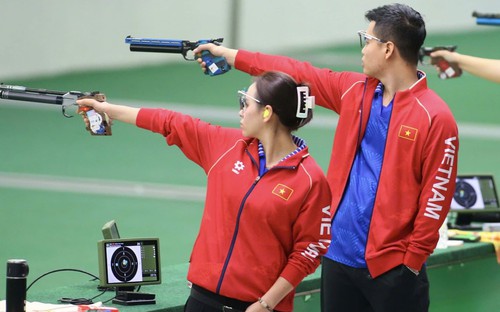 Thu Vinh, Quang Huy tranh tài tại giải vô địch súng ngắn, súng trường châu Á