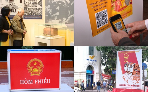 Từ hòm phiếu kỷ vật Tổng tuyển cử đầu tiên đến kỳ bầu cử ‘chuyển đổi số’ năm 2026