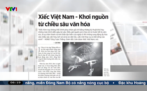 Điểm báo VTV1: Xiếc Việt Nam - Khơi nguồn từ chiều sâu văn hóa