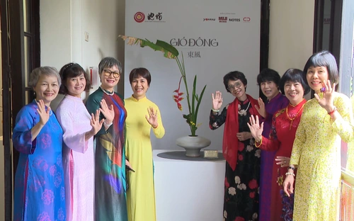 'Gió đông’: Không gian giàu tính chiêm nghiệm và chữa lành với nghệ thuật cắm hoa Nhật Bản