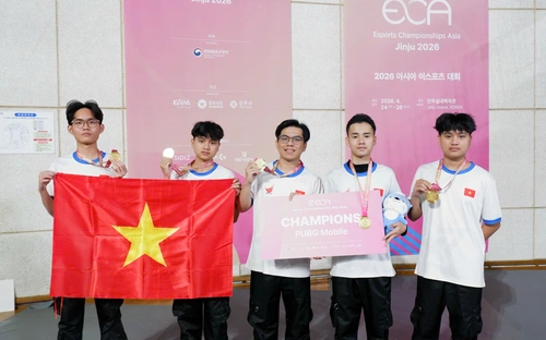 Esports Việt Nam giành 4 huy chương tại Giải Vô địch châu Á 2026