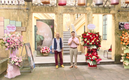 Triển lãm ‘Hai Ba Bốn...’: Cuộc gặp gỡ của hội họa, điêu khắc và văn chương