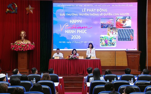 Giải thưởng Việt Nam hạnh phúc 2026: Lan tỏa giá trị tốt đẹp từ những điều giản dị