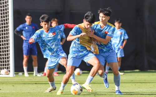 U17 Việt Nam tăng tốc trước trận ra quân gặp Yemen tại VCK U17 châu Á 2026