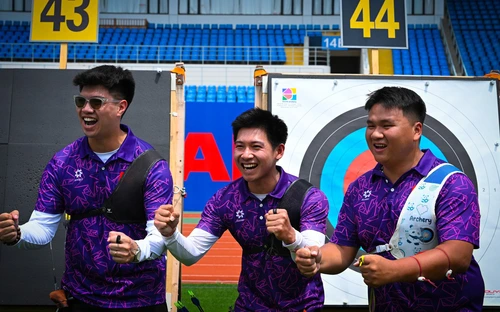 VIDEO Bắn cung Việt Nam lần đầu tiên giành HCĐ tại Cúp thế giới 2026