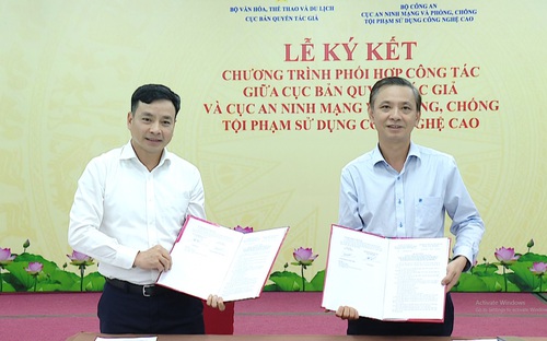 Ký kết tăng cường chống vi phạm bản quyền số