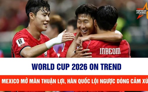 Bản tin World Cup On-Trend ngày 12/6: Mexico mở màn thuận lợi, Hàn Quốc lội ngược dòng cảm xúc