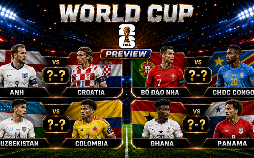 VIDEO Bản tin PREVIEW World Cup 2026: Ronaldo khai hỏa, Bồ Đào Nha quyết thắng đậm