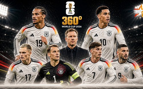 VIDEO Talkshow 360 độ World Cup 2026: Xe tăng Đức tăng tốc, vượt qua cạm bẫy châu Phi