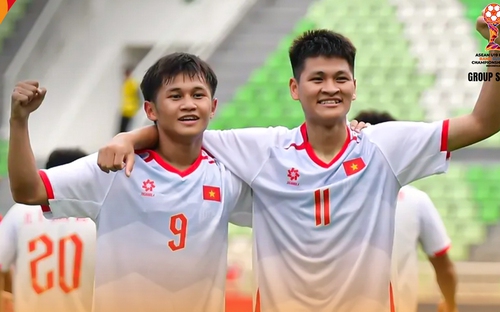 VIDEO U19 Việt Nam 5-0 U19 Myanmar: Khẳng định sức mạnh