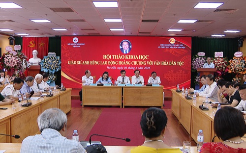 Dấu ấn của GS Hoàng Chương, người giữ gìn di sản văn hóa dân tộc