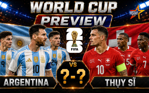 VIDEO Bản tin PREVIEW World Cup 2026 ngày 11/7: HLV Scaloni tập trung vá hàng thủ, Xhaka tự tin đối đầu Messi