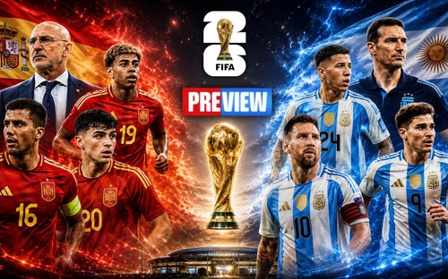 VIDEO Bản tin PREVIEW World Cup 2026 ngày 18/7: De la Fuente tung vũ khí bí mật khóa Messi