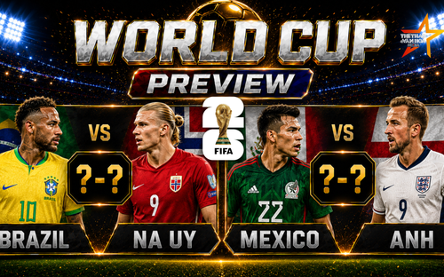 VIDEO Bản tin PREVIEW World Cup 2026 ngày 4/7: Halaand thách đấu Vinicius, Viking Row có đè bẹp điệu Samba 