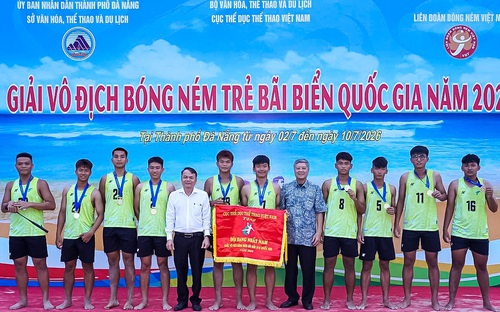 TPHCM và Gia Lai gây ấn tượng mạnh tại giải vô địch trẻ bóng ném bãi biển quốc gia