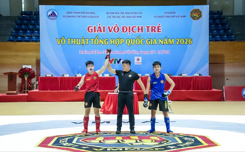 Đoàn Hưng Yên giành ngôi số 1 toàn đoàn tại giải vô địch trẻ Võ thuật tổng hợp quốc gia