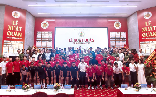 CLB Công an Hà Nội đặt mục tiêu giành cú đúp danh hiệu mùa giải mới
