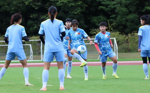 Đội tuyển nữ Việt Nam sẵn sàng cho trận ra quân gặp Đài Bắc Trung Hoa tại ASIAD 2026