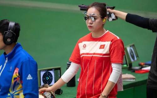 Chờ đợi dấu ấn của xạ thủ Trịnh Thu Vinh tại ASIAD 20