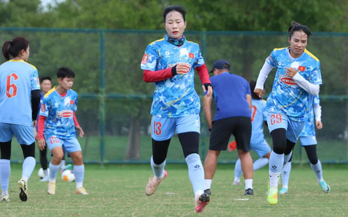 [VIDEO] Đội tuyển nữ Việt Nam tích cực rèn chiến thuật trước thềm ASIAD 2026