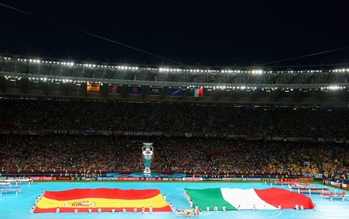 VIDEO: Bế mạc EURO 2012 trên SVĐ Olympic, Kiev