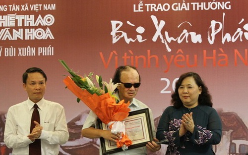Giải Bùi Xuân Phái – Vì Tình yêu Hà Nội năm 2012