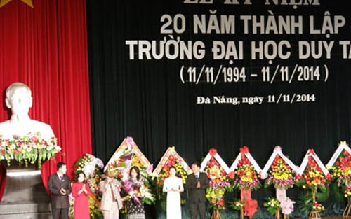 Đại học Duy Tân kỷ niệm 20 năm thành lập trường