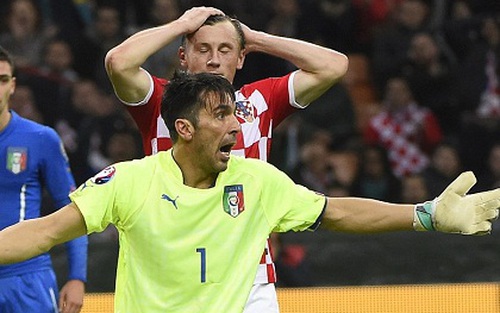 Italy 1-1 Croatia: Buffon mắc sai lầm, đội quân của Conte mất điểm