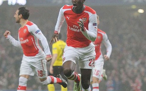 Sanogo thay Welbeck 'trừng trị' Dortmund, Arsenal giành vé vào vòng 1/8