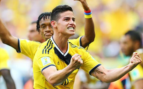 James Rodriguez: 'Khi chơi Play Station, tôi xếp tôi đá sau tiền đạo'
