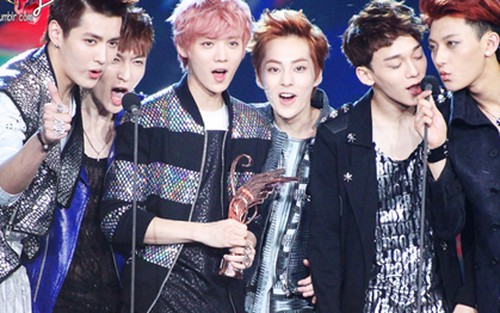 EXO-Ban nhạc K-pop chiếm vị trí cao nhất trong BXH Billboard world music