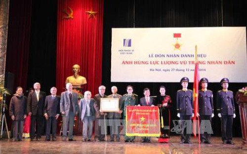 Hội Nhạc sĩ Việt Nam đón nhận Danh hiệu Anh hùng lực lượng vũ trang nhân dân