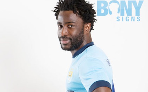 Wilfried Bony đến Man City: Đá 1 trận, thưởng 20 ngàn bảng. Giành cú ăn ba, thưởng 3 triệu
