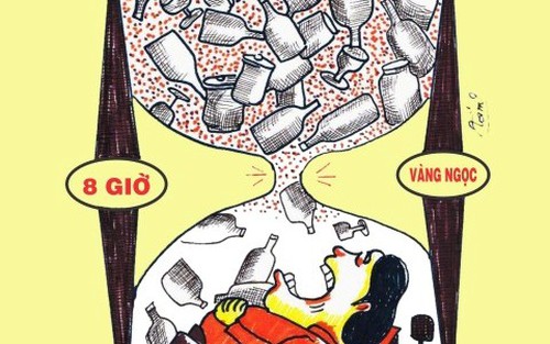 Tết - tranh của họa sĩ Tâm