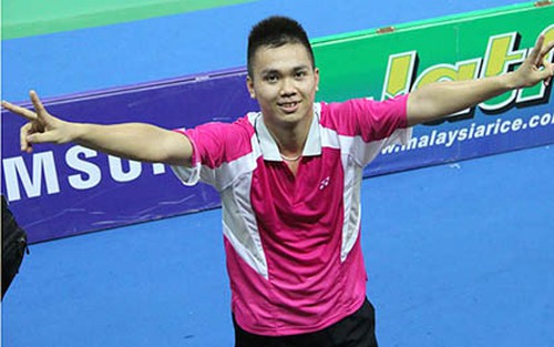 Giải cầu lông Ciputra Hà Nội Yonex Sunrise 2015: Cao Cường gặp hạt giống số 1 tại vòng 2