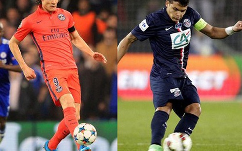 PSG chú ý: Man United muốn có cả Cavani và Thiago Silva