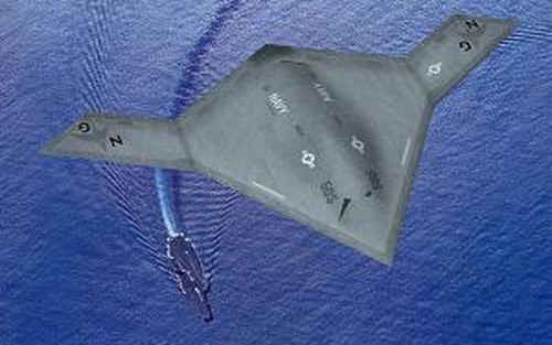 Mỹ: 'Ma biển' X-47B tự tiếp nhiên liệu trên không thành công