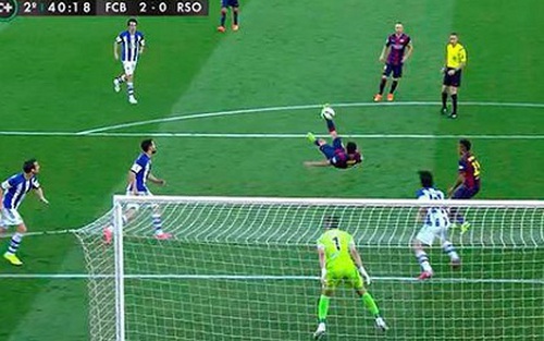 Barca 2-0 Real Sociedad: Neymar nổ súng. Pedro lập siêu phẩm. Barca rửa hận ở Camp Nou