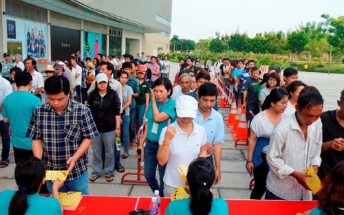 'Nối vòng tay lớn' lần đầu xuyên Việt