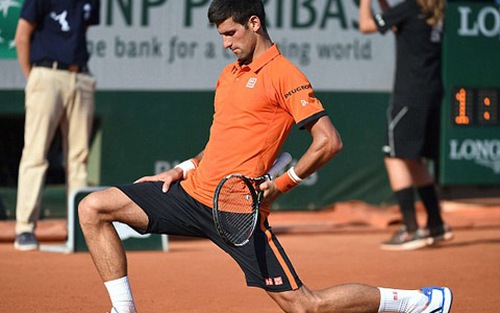 Roland Garros 2015: Khi gặp bất lợi, Djokovic lại dùng tiểu xảo 'chấn thương' trước Murray?