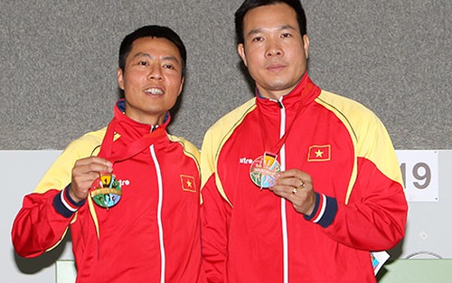 SEA Games 2015: Bắn súng đã mang về những tấm HCV đầu tiên cho đoàn TTVN trong ngày 7/6