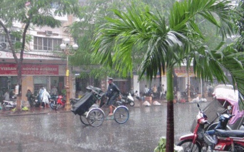 Bắc Bộ có mưa rào và dông rải rác, có khả năng xảy ra tố lốc