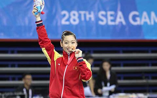 Vượt qua thử thách từ chấn thương, Hà Thanh giành HCV đầu tiên tại SEA Games 2015