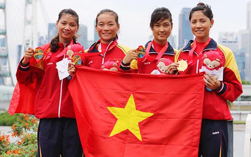 Trở thành hiện tượng tại SEA Games 2015, Việt Nam đã là 'cường quốc' rowing